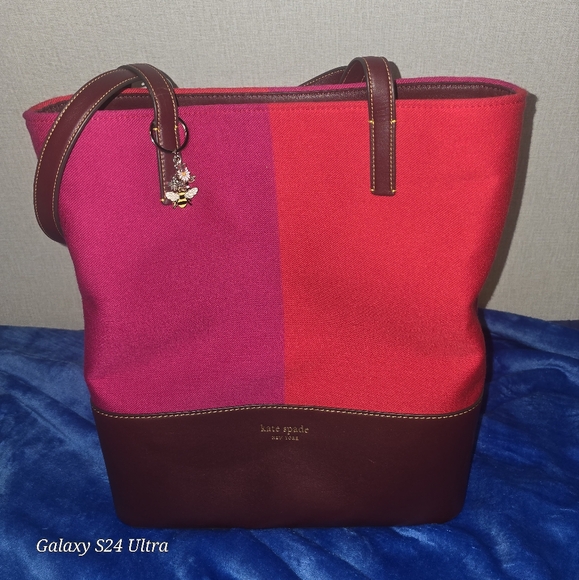 kate spade Handbags - Nwt Kate Spade Waverly Tote Bag Racing Stripe New